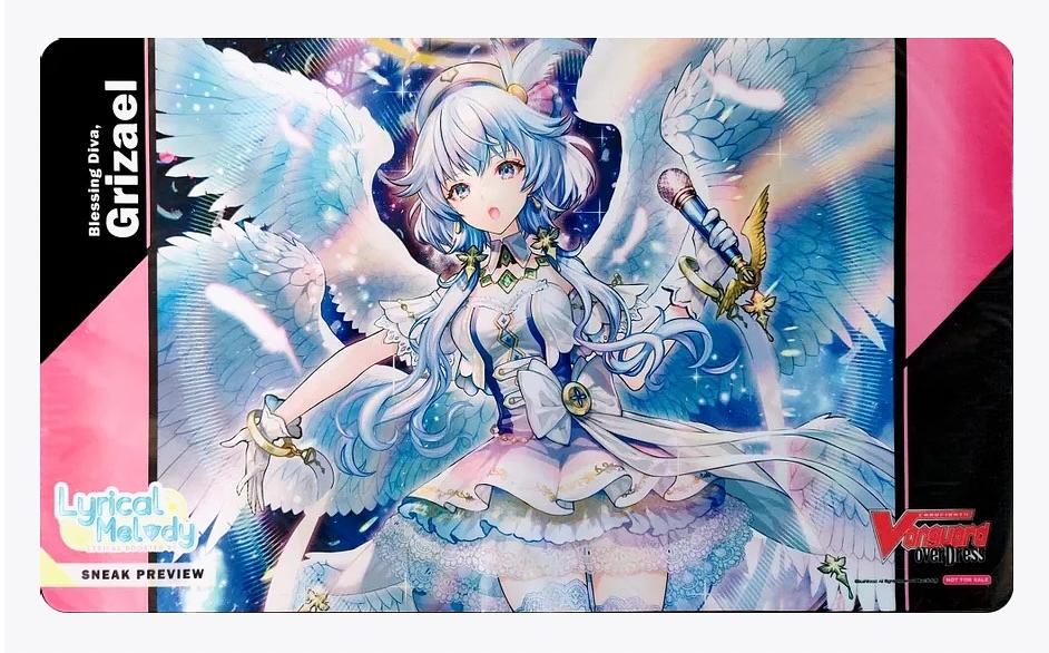 Cardfight!! Vanguard Sneak Preview Playmat - Blessing Diva, Grizael - Bushiroad Playmats