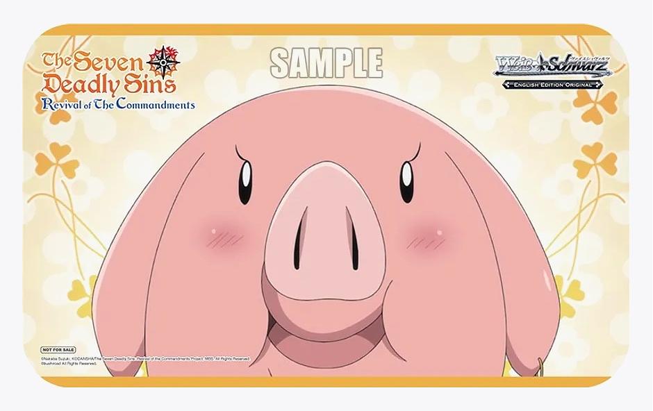 Weiss Schwarz Preorder Playmat - The Seven Deadly Sins: Revival of The Commandments - Bushiroad Playmats