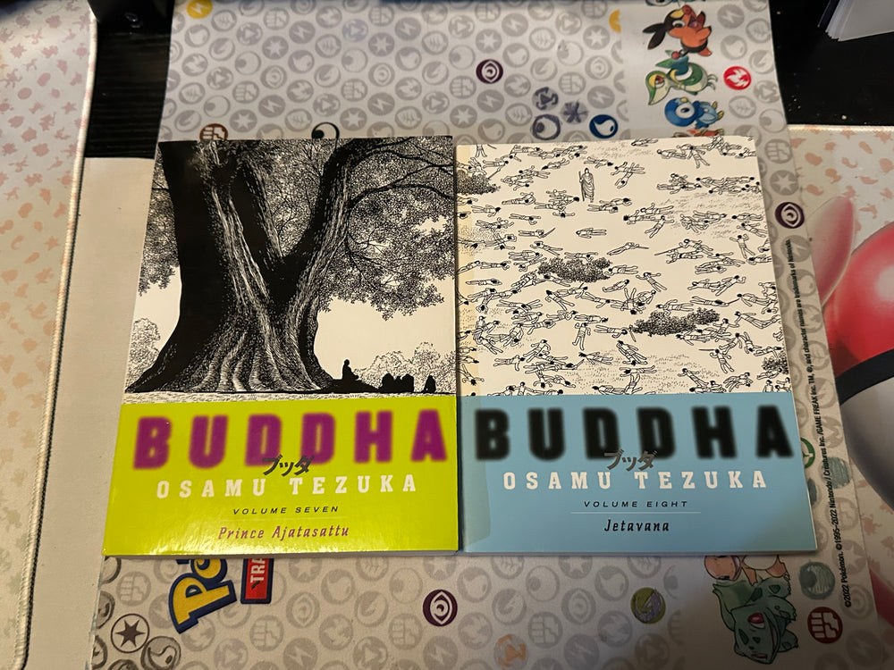 USED: Buddha Manga Vol 1 - 8 by Osamu Tezuka