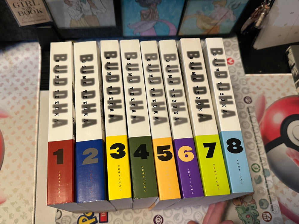 USED: Buddha Manga Vol 1 - 8 by Osamu Tezuka