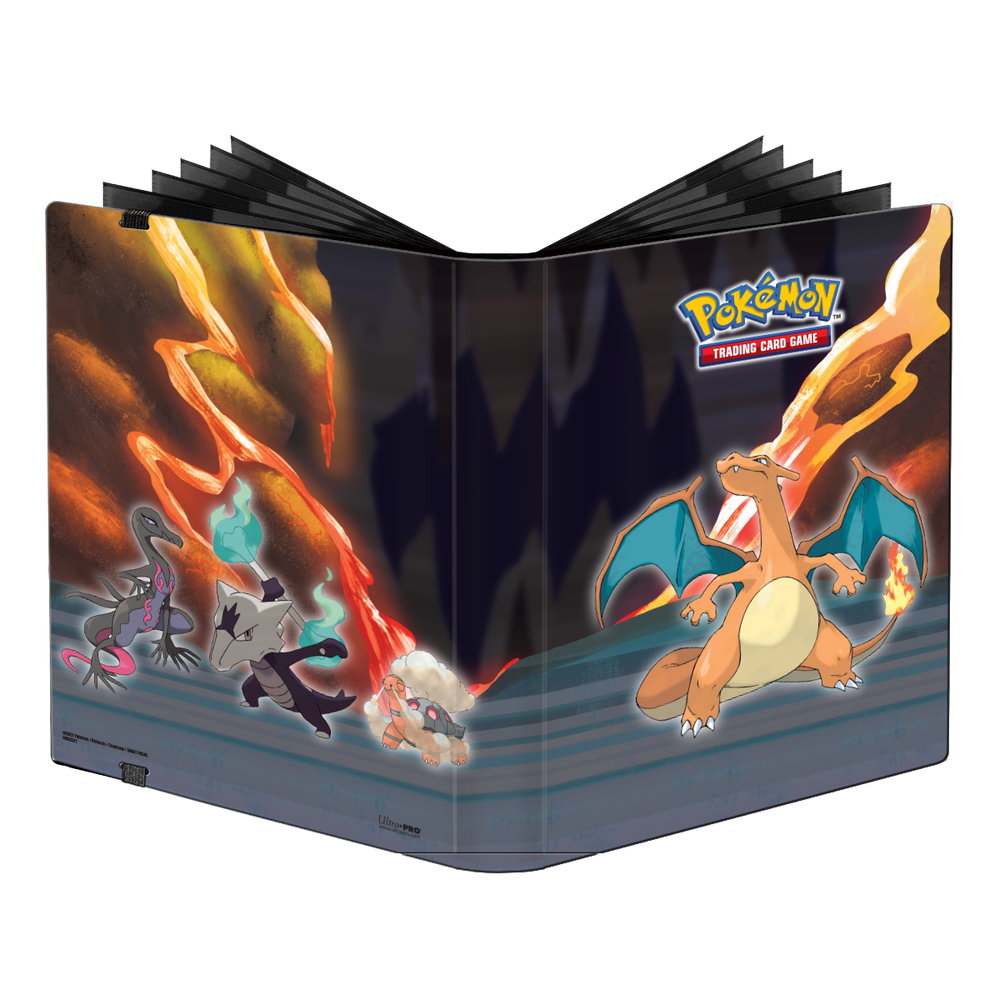 Ultra PRO: 9-Pocket PRO-Binder - Pokemon (Charizard, Salazzle, Torkoal, and Alolan Marowak)